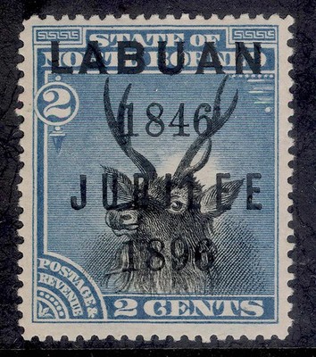 north-borneo-labuan-qv-sg84-2c-black-blue-m-mint-cat-50