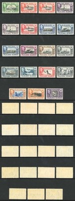 falkland-is-sg146-63-kgvi-set-of-18-m-mint