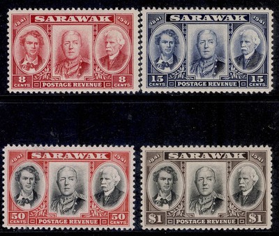 sarawak-gvi-sg146-149-1946-centenary-issue-set-m-mint-cat-30