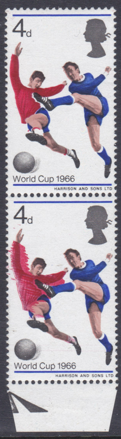 qeii-gb-sg693-1966-world-cup-large-red-rub-on-pair-of-stamps-unmounted-mint
