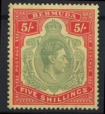 bermuda-1938-5s-pale-bluish-green-carmine-red-pale-yellow-sg118d-vf-mint-c100