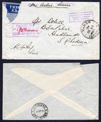 kut-eaf-wwii-1940-raf-censored-cover-to-s-rhodesia