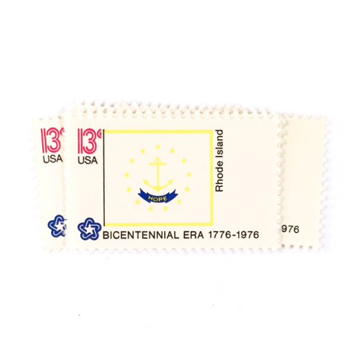 5-x-rhode-island-state-flag-13-cents-1976-unused-us-postage-stamps