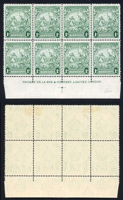 barbados-sg249b-1d-blue-green-perf-14-imprint-block-4-x-u-m