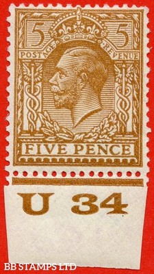 sg-425-variety-n40-4-5d-bright-ochre-brown-a-fine-mounted-mint-contr-b82159