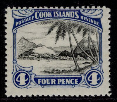 cook-islands-gvi-sg141-4d-black-blue-lh-mint