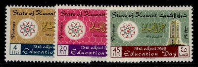 kuwait-sg278-280-1965-education-day-set-nh-mint
