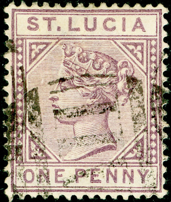 st-lucia-sg44-1d-dull-mauve-used-die-ii