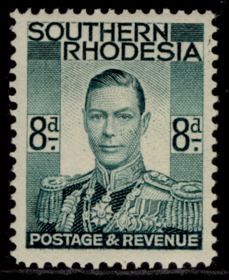 southern-rhodesia-gvi-sg45-8d-emerald-green-lh-mint