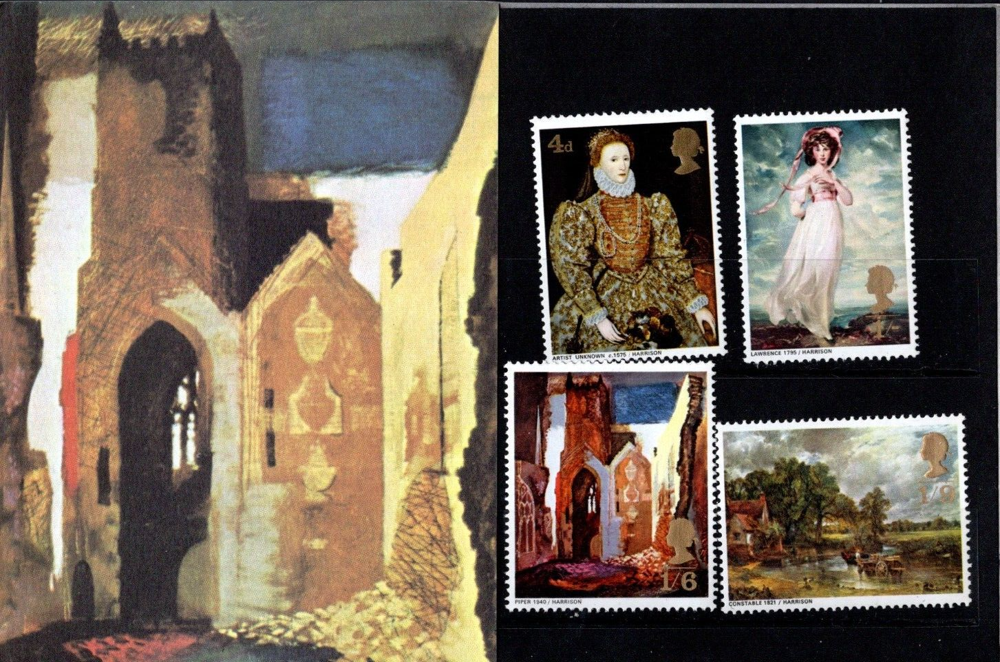 1968-british-paintings-presentation-pack-unmounted-mint-sealed-ord