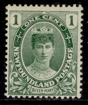 canada-newfoundland-gv-sg117a-1c-blue-green-m-mint-cat-25