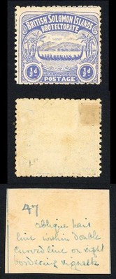 solomon-is-sg1-1-2d-ultramarine-large-canoe-position-47-m-m-cat-11-pounds