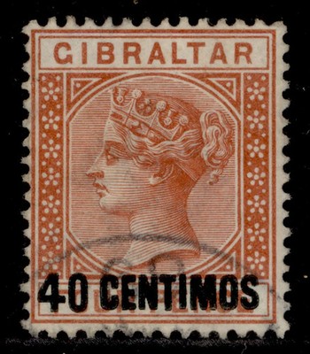 gibraltar-qv-sg19-40c-on-4d-orange-brown-fine-used-cat-85