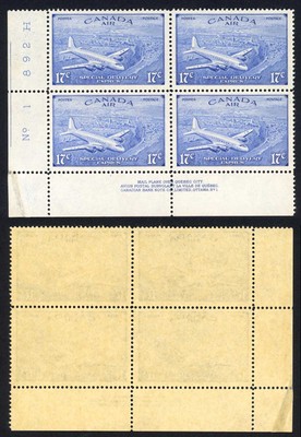 canada-sgs17-17c-plate-block-u-m-mark-in-the-margin-cat-48-pounds