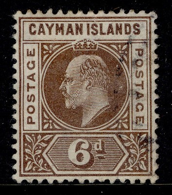cayman-islands-edvii-sg6-6d-brown-used-cat-75