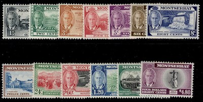 montserrat-gvi-sg123-135-1951-complete-set-m-mint-cat-80