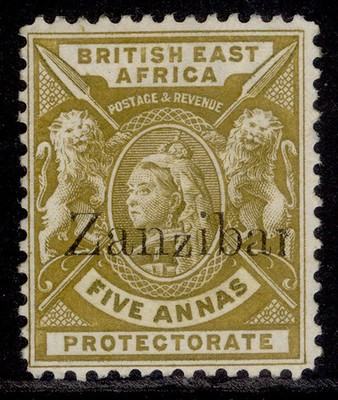 zanzibar-qv-sg45-5a-yellow-bistre-m-mint-cat-75