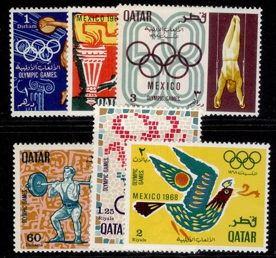 qatar-sg264-269-1968-olympic-games-set-nh-mint-cat-32