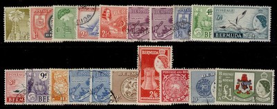 bermuda-qeii-sg135-150-1953-62-complete-set-fine-used-cat-45
