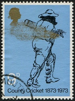 1973-cricket-9p-sg-930-inking-flaw-of-gold-vfu-part-cds-unusual-to