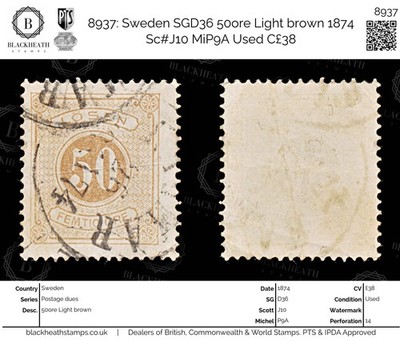 8937-sweden-sgd36-50ore-light-brown-1874-sc-j10-mip9a-used-c38