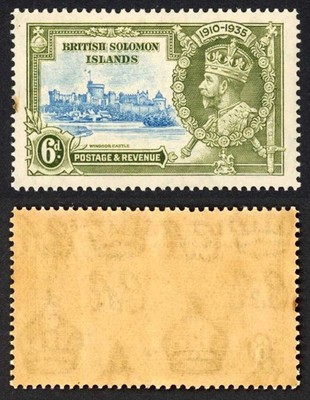 solomon-is-sg55h-1935-silver-jubilee-6d-dot-by-flagstaff-u-m-tone-spot-cat-425
