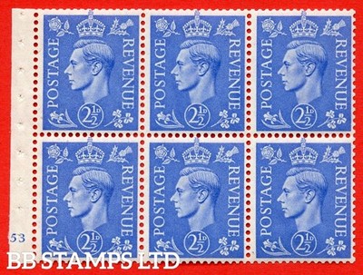 sg-489f-qb33-2d-blue-a-fine-mounted-mint-complete-cylinder-pane-of-b49439
