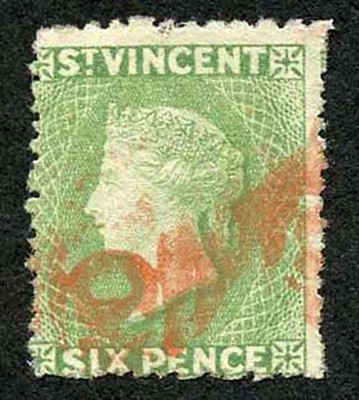 st-vincent-sg23-6d-pale-green-wmk-star-s-ways-perf-11-to-12-5-x-15-cat-50-pounds