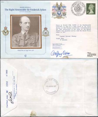 cdm2a-raf-commanders-series-frederick-sykes-signed-by-gp-capt-g-j-oxlee-n