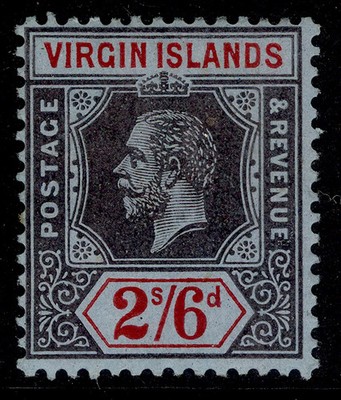 british-virgin-islands-gv-sg76-2s-6d-black-red-blue-m-mint-cat-50