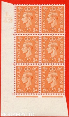 sg-488-q11-2d-pale-orange-a-mounted-mint-control-l42-cylinder-25-no-b67825