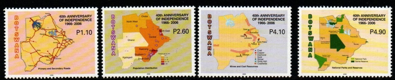 botswana-sg1057-60-2006-40th-anniv-of-independence-mnh