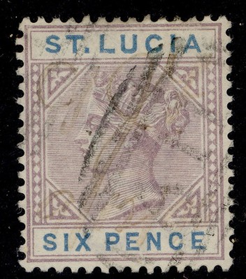 st-lucia-qv-sg41-6d-dull-mauve-blue-used-cat-30