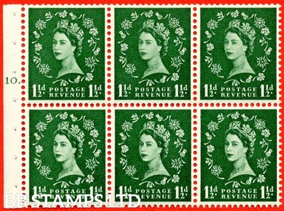 sg-572l-sb65-1d-green-an-unmounted-mint-cylinder-booklet-pane-of-6-b76336