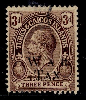 turks-caicos-gv-sg151-3d-purple-orange-buff-fine-used