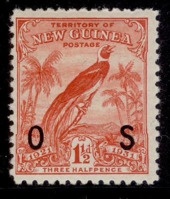australia-new-guinea-gv-sg-o32-1d-vermilion-m-mint-cat-13