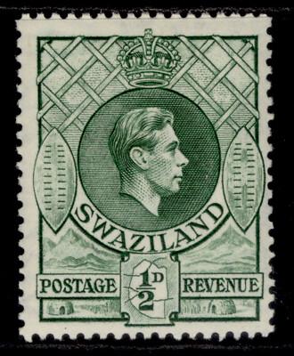 swaziland-gvi-sg28-d-green-m-mint