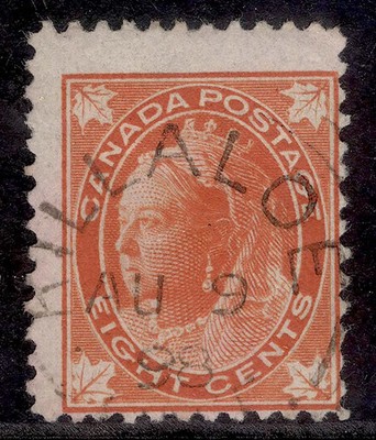 canada-qv-sg148-8c-orange-fine-used-cat-25