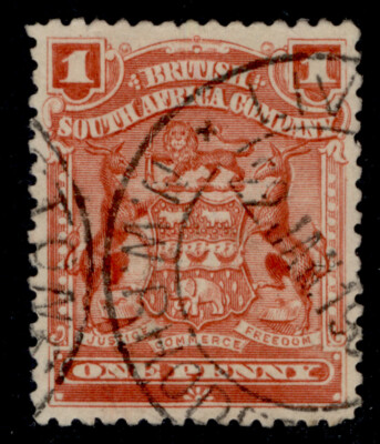 rhodesia-qv-sg78-1d-red-fine-used