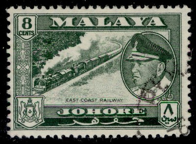 malaysia-johore-qeii-sg159-8c-myrtle-green-fine-used