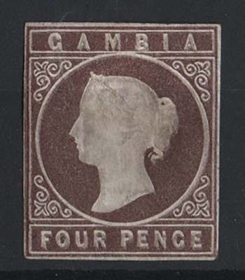 gambia-1869-4d-brown-no-wmk-imperf-sg1-unused-m-no-gum-4-clear-margins-tiny