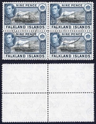 falkland-is-sg157-9d-black-and-grey-blue-cds-block-cat-36-pounds
