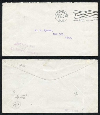 newfoundland-1920-violet-provisional-h-s-postage-paid-gpo-st-john-s-newfl-d