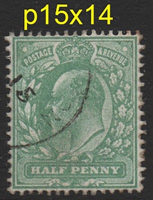 gb-1911-d-dull-green-perf-15x14-sg279-very-fine-used-cat-45