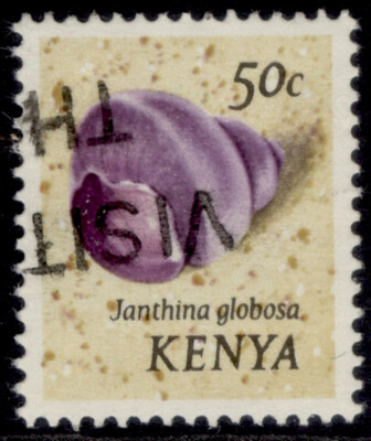 kenya-qeii-sg43-1971-50c-common-purple-janthina-fine-used