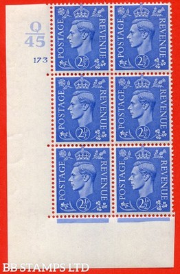 sg-489-q14-2d-light-ultramarine-a-mounted-mint-control-block-of-6-b73314