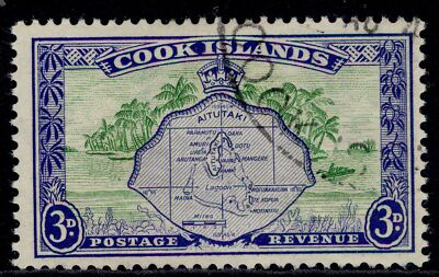 cook-islands-gvi-sg153-3d-green-ultramarine-fine-used