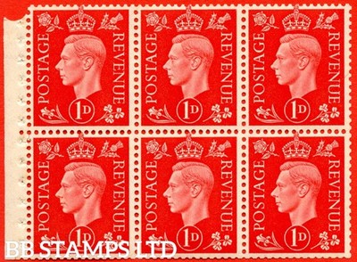 sg-463b-qb10-1d-scarlett-an-unmounted-mint-booklet-pane-of-6-perf-ty-b93248
