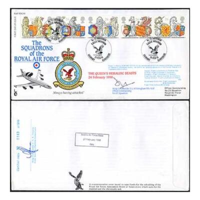 raffdc54-raf-the-queens-heraldic-beasts-signed-by-d-l-whittingham