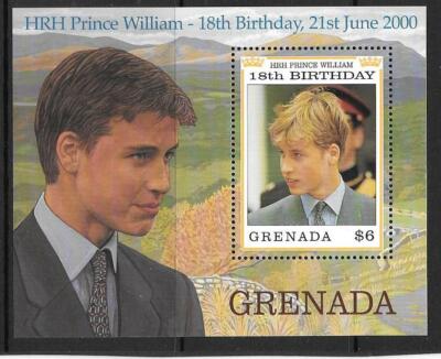 grenada-sgms4000-2000-18th-birthday-of-prince-william-mnh